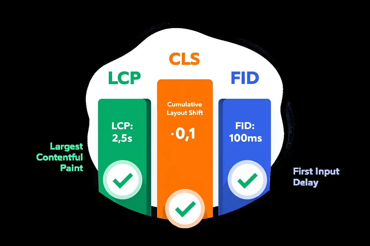 Core Web Vitals Messwerte