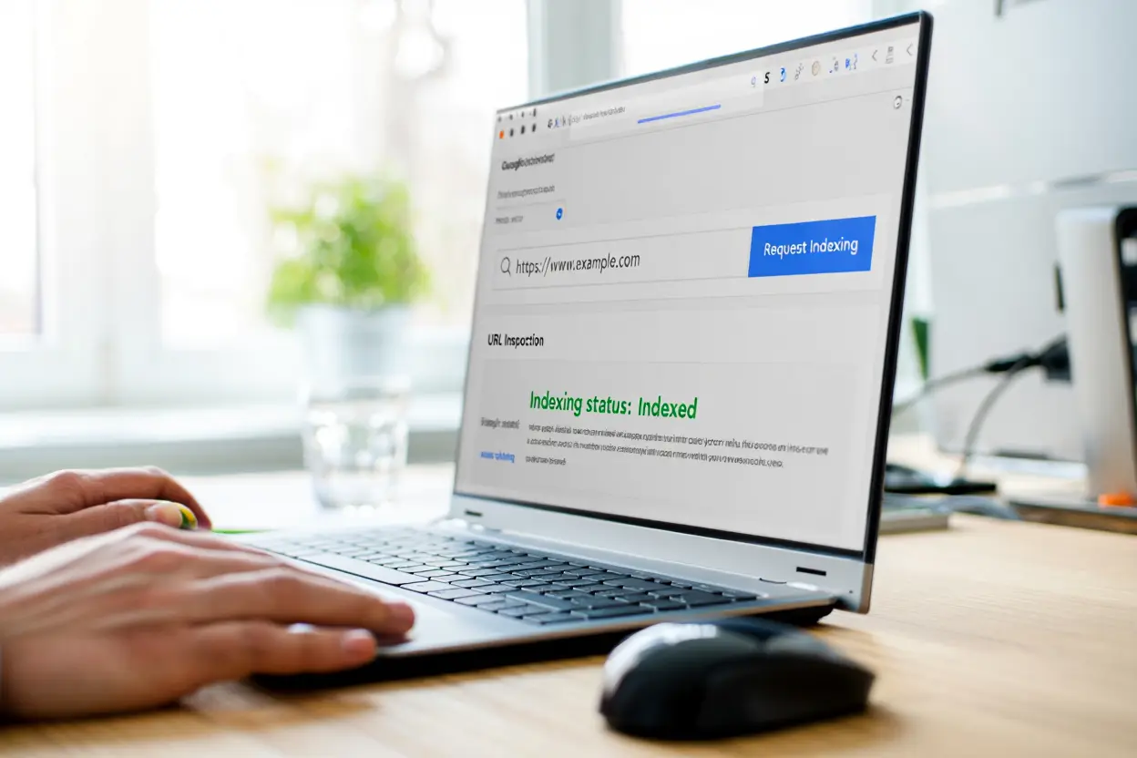 Interface Google Search Console