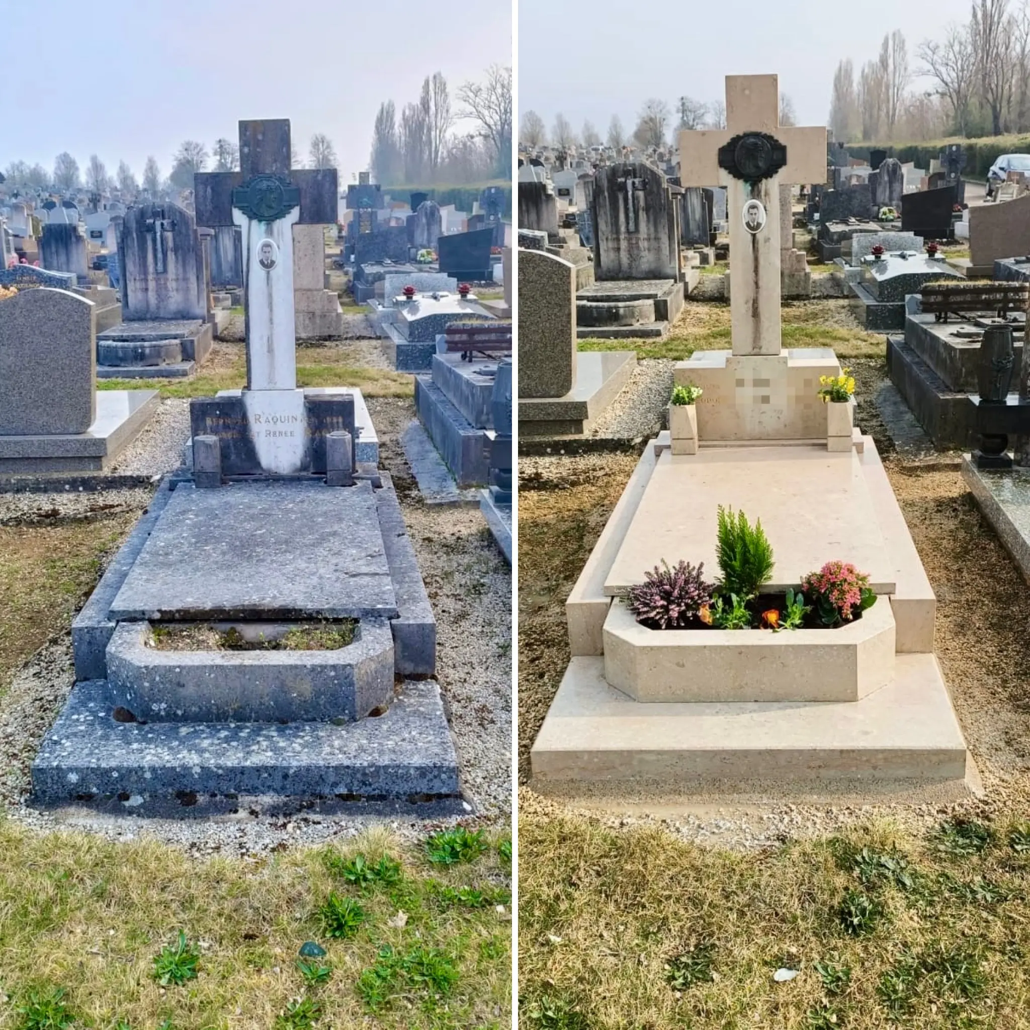 système de drainage autour de la tombe. système de drainage autour de la tombe.