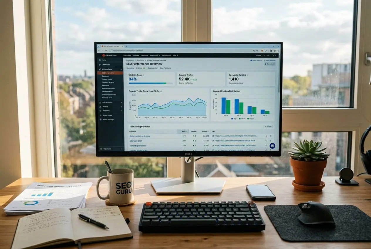 Dashboard SEO semantica