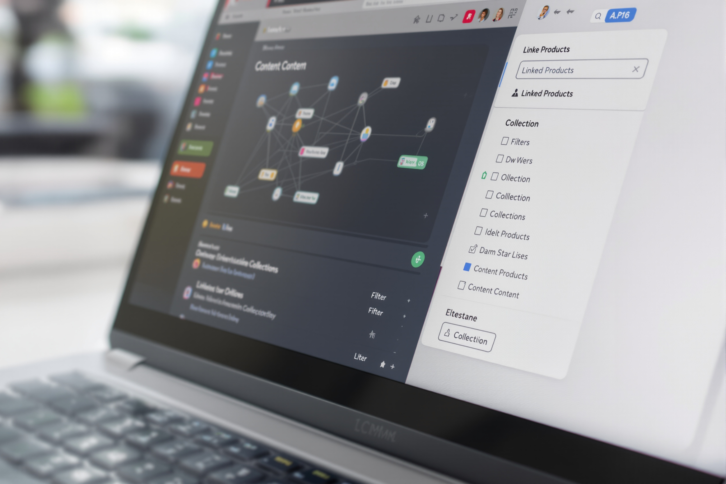 Webflow CMS Collections interface showing Reference fields for internal linking
