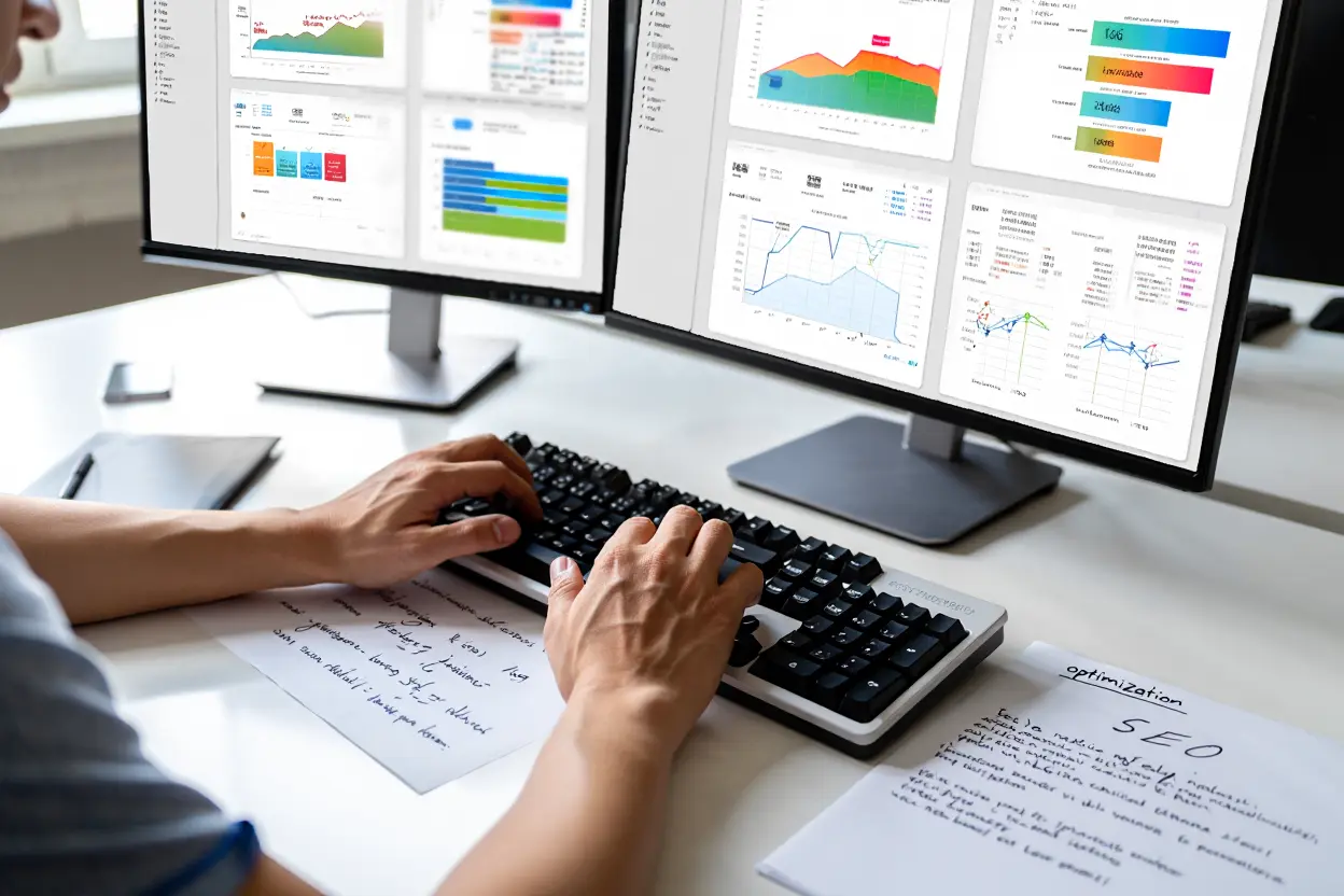 Tableau de bord analyse logs SEO