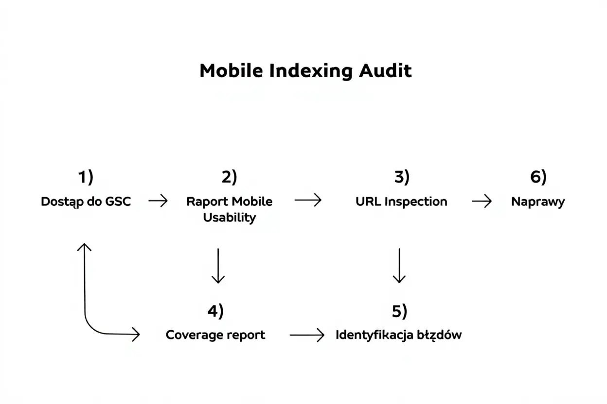 Proces audytu indeksowania mobilnego