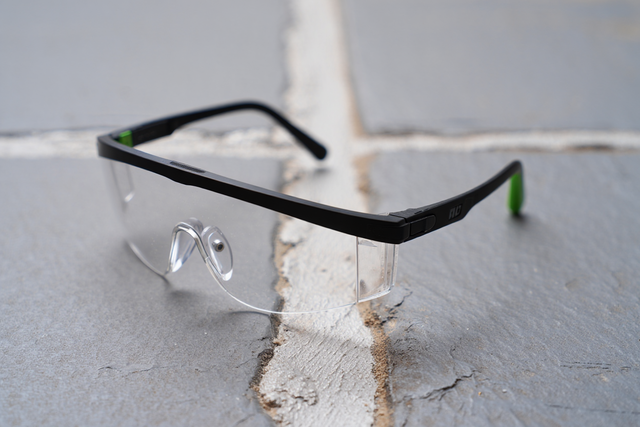 Lunettes de protection polycarbonate pour maçon