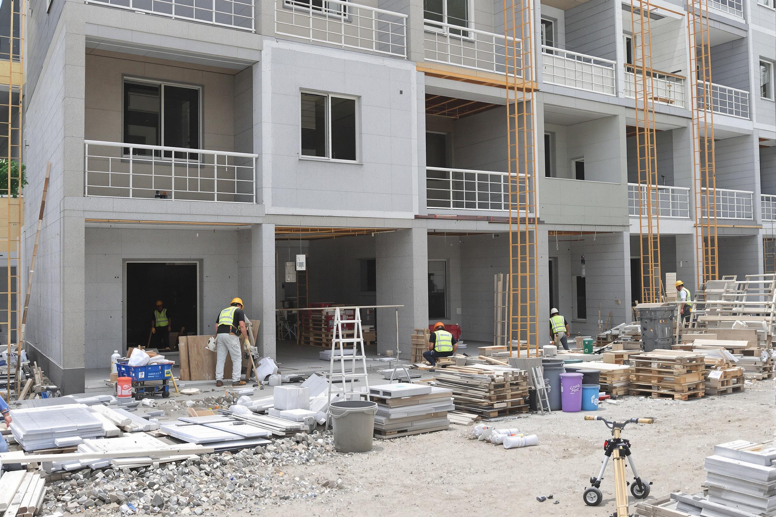 Chantier de construction