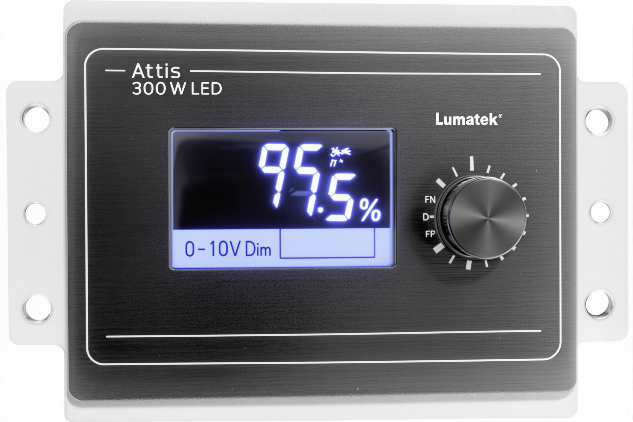 Digitaler Controller des LED-Panels Lumatek Attis 300W mit Intensitätsregelung