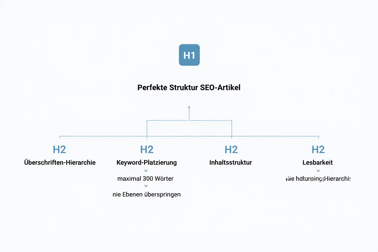 Perfekte struktur seo artikel: tipps für besseres seo-ranking
