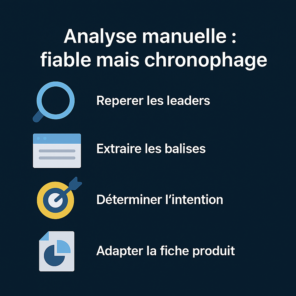 Étapes généralement suivies par les experts SEO pour optimiser une fiche produit SEO