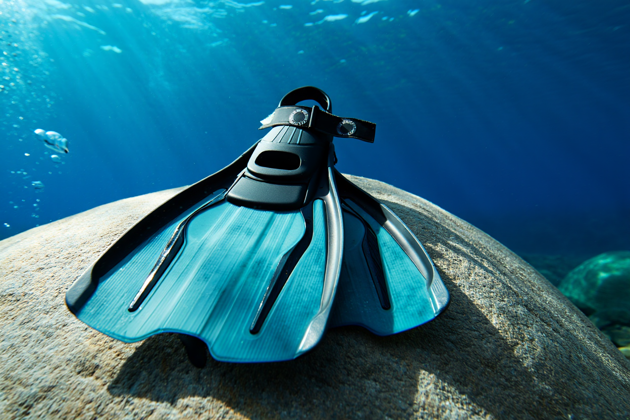 Confronto tra pinne regolabili con velcro e pinne fisse per snorkeling