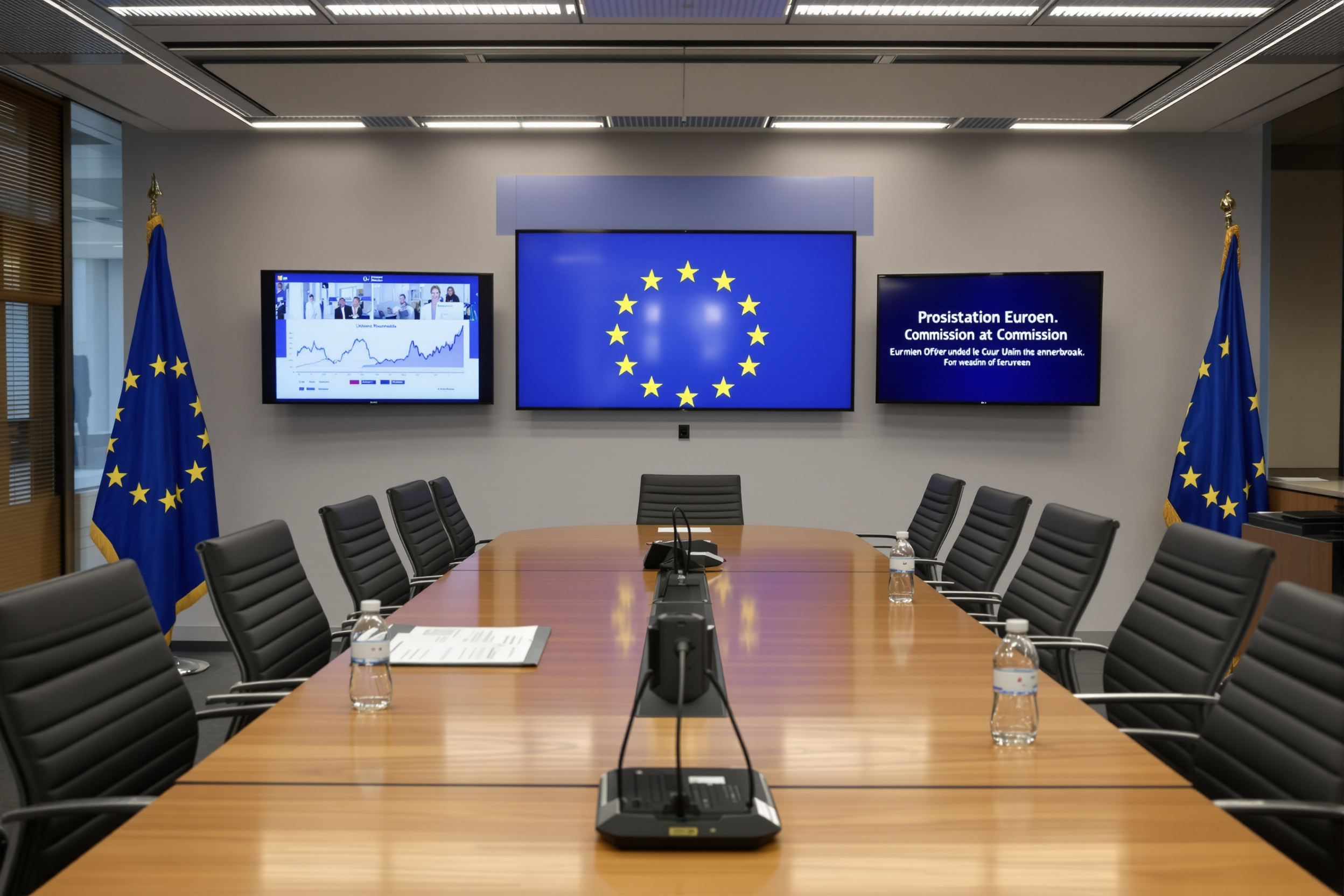 Salle de réunion de la Commission européenne