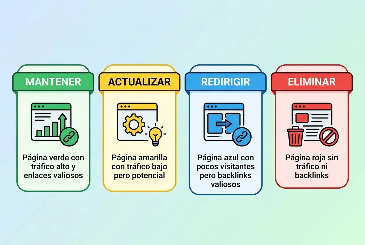 Clasificación de URLs para auditoría