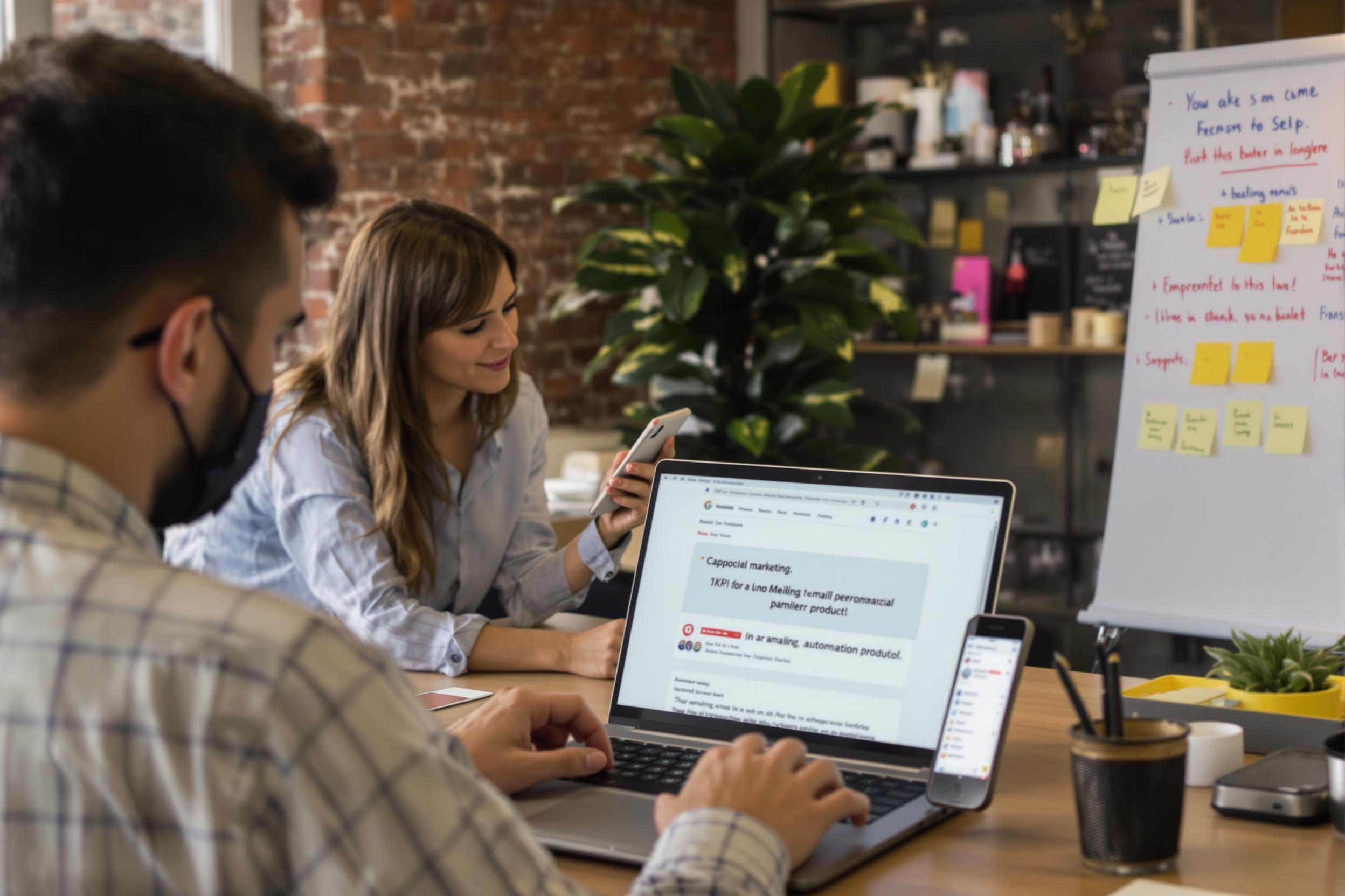 Un responsable met en place une stratégie e-mail personnalisée et mesure ses résultats