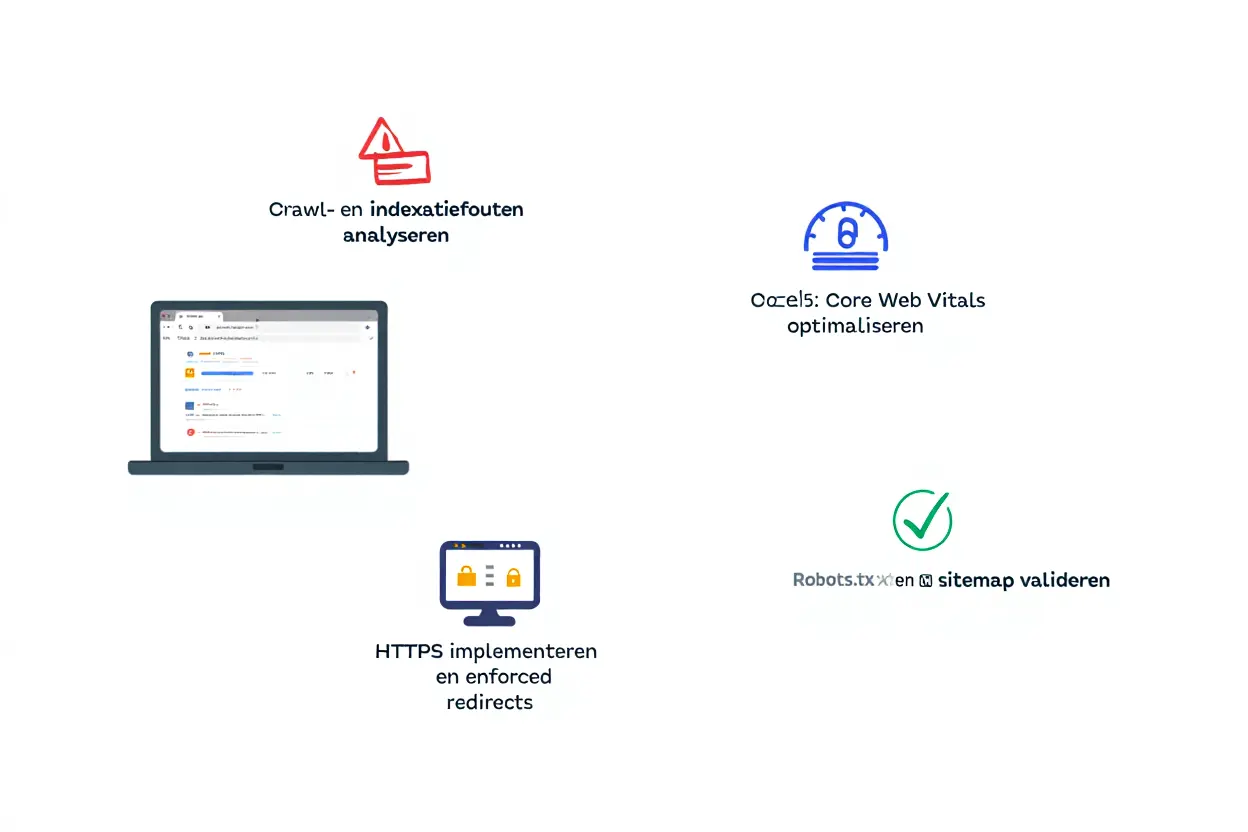 Technische SEO-optimalisatiestappen
