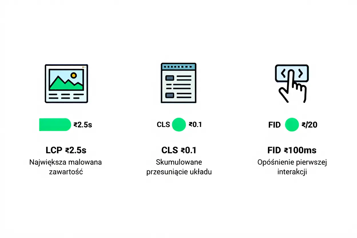 Core Web Vitals dla mobile