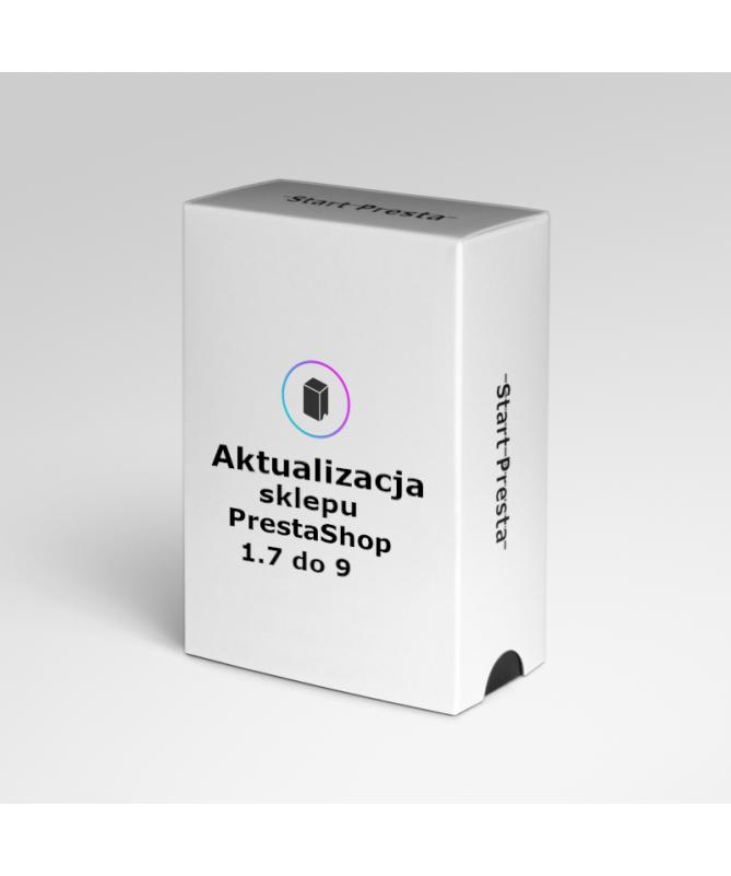 Aktualizacja sklepu PrestaShop z wersji 1.7 do 9