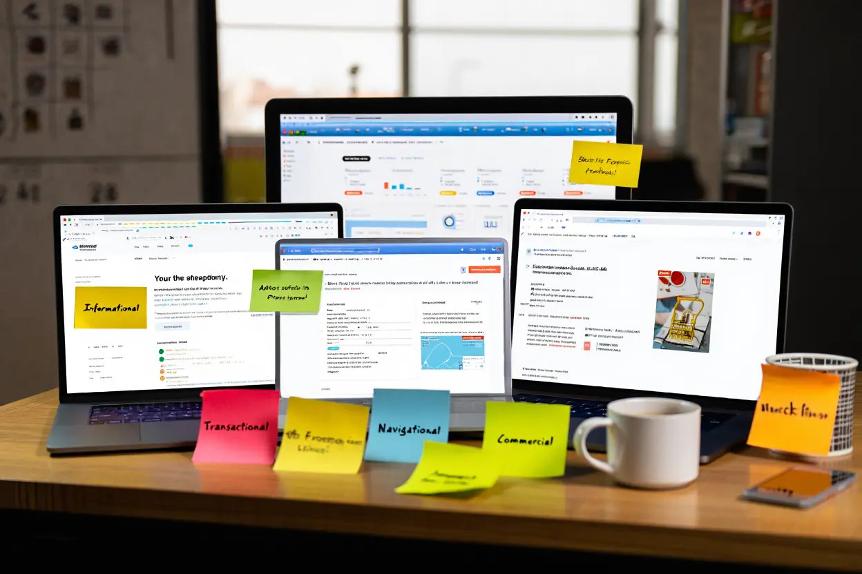 Search intent mapping voor content clusters